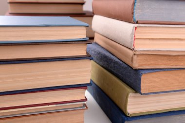 yığın kitap yakın çekim