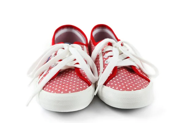 Chaussures roses isolées sur blanc — Photo