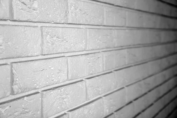 Фон білої цегляної стіни — стокове фото