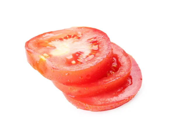 Tomate cherry en rodajas — Foto de Stock