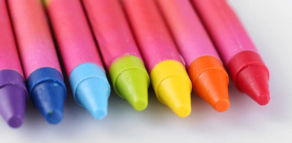 Красочные пастельные карандаши — стоковое фото