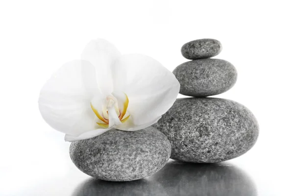 Stack of spa stones — Stock Photo, Image