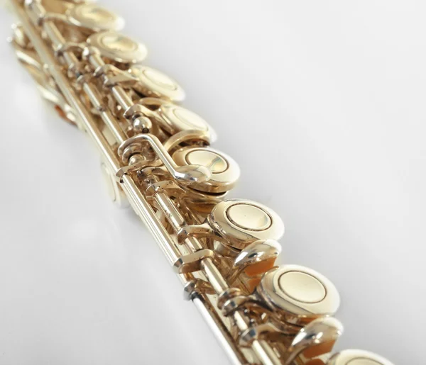 Flute isolated on white — Stock Photo, Image