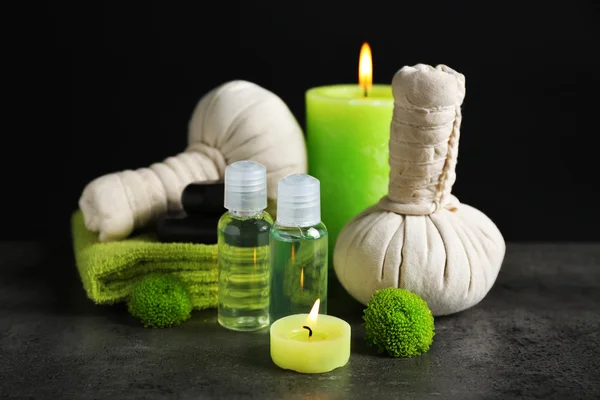 Beautiful composition of spa treatment — Stock Photo, Image