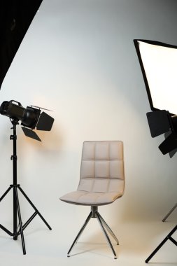 Modern iç ile fotoğraf stüdyosu