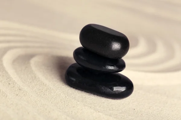 Zen garden with stones — Stock Photo, Image