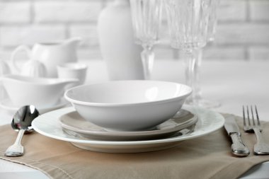 Güzel sofra yakın çekim