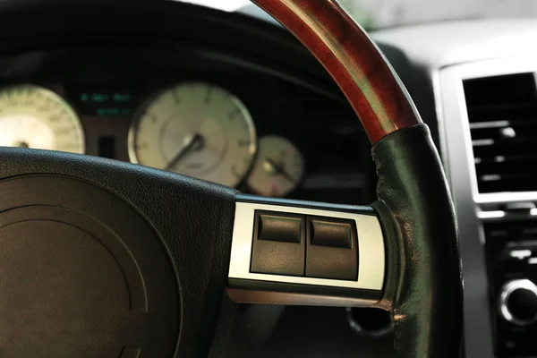 Moderne auto-interieur — Stockfoto