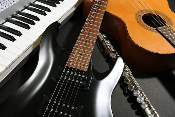 Musical instruments, closeup — Stock Photo, Image