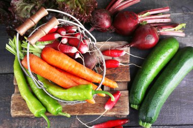 Yığın tablo taze sebze yakın çekim