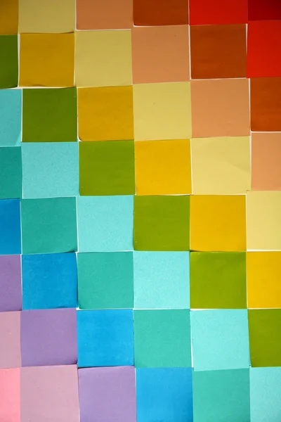 Pegatinas de papel de colores — Foto de Stock