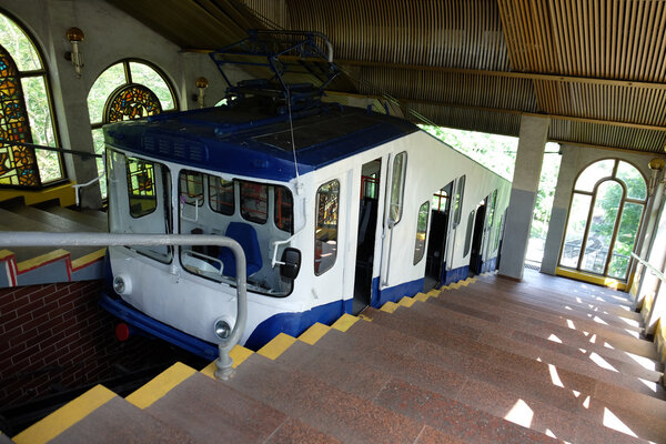 Cable railway in Kiev