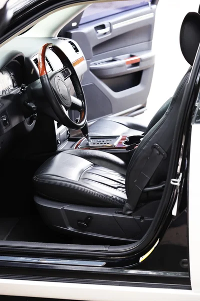 Moderne auto-interieur — Stockfoto