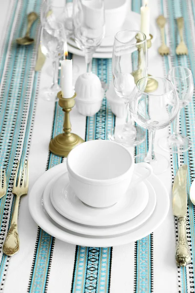 Beautiful table setting — Stock Photo, Image