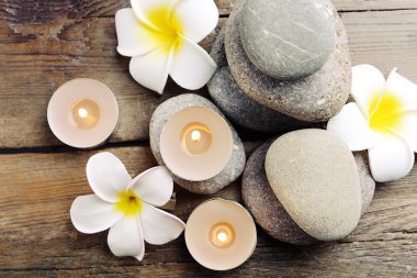 Güzel spa kompozisyonu