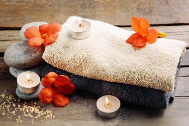 Güzel spa kompozisyonu