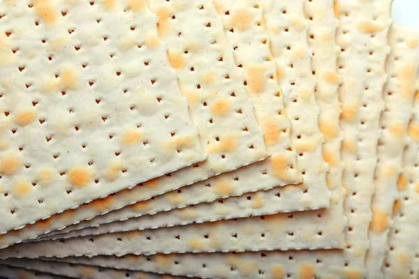 A húsvéti Matzo közelről — Stock Fotó