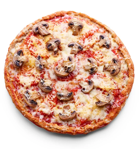 Pizza saporita con verdure — Foto Stock
