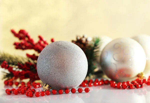 Prachtige kerstballen — Stockfoto