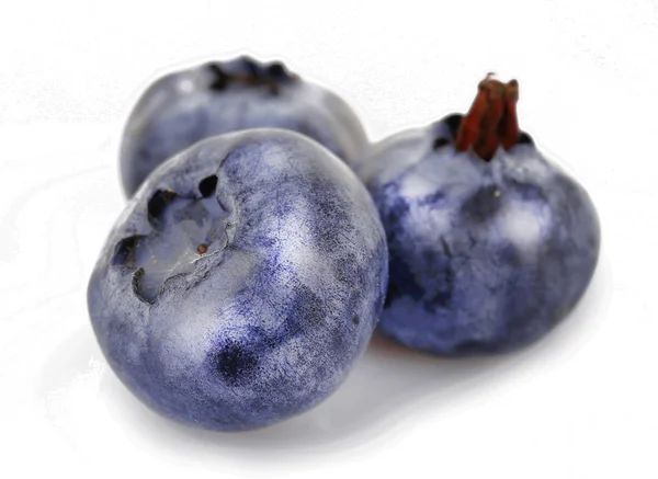 Blueberries isolated on white — Stock Photo, Image