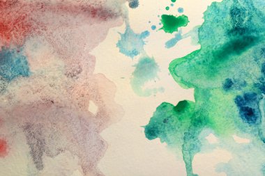 Sulu Boya doku yakın çekim