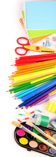 Papeterie scolaire colorée — Photo