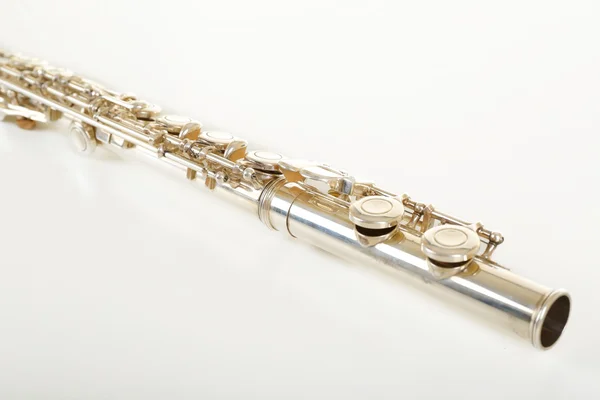 Flute isolated on white — Stock Photo, Image