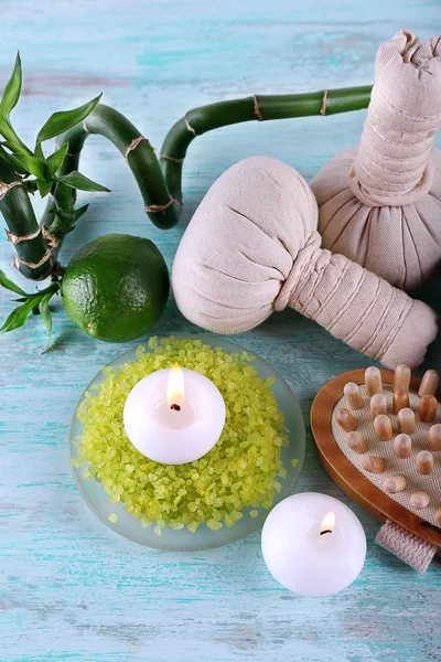 Beautiful composition of spa treatment — Stock Photo, Image