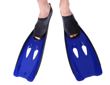 Palet üzerinde beyaz izole erkek bacaklar