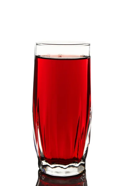 Verre de jus de cerise — Photo