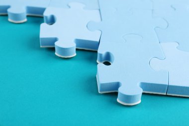 puzzle parçaları kavramı