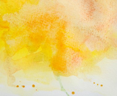 kağıt üzerine suluboya doku