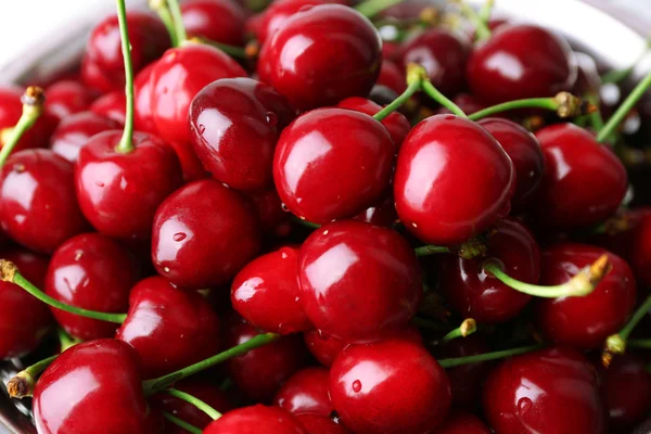 Sweet cherries close up — Stock Photo, Image