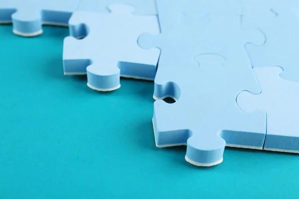 Puzzle pieces concept — Stock Photo, Image