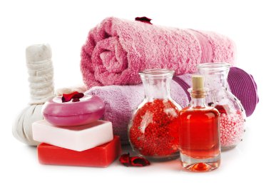 spa uygulamaları üzerinde beyaz izole