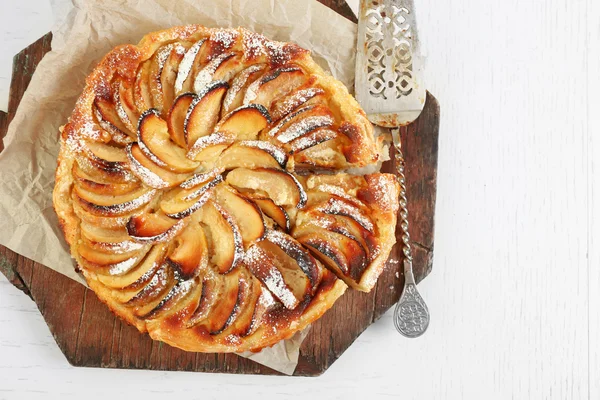 Tarta de manzana casera —  Fotos de Stock