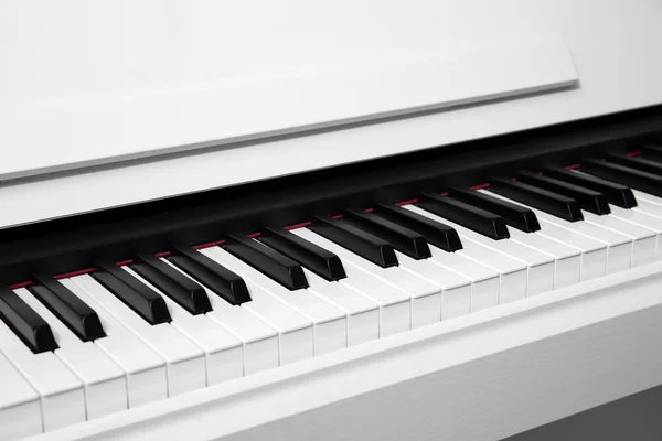 Piano tangentbord närbild — Stockfoto