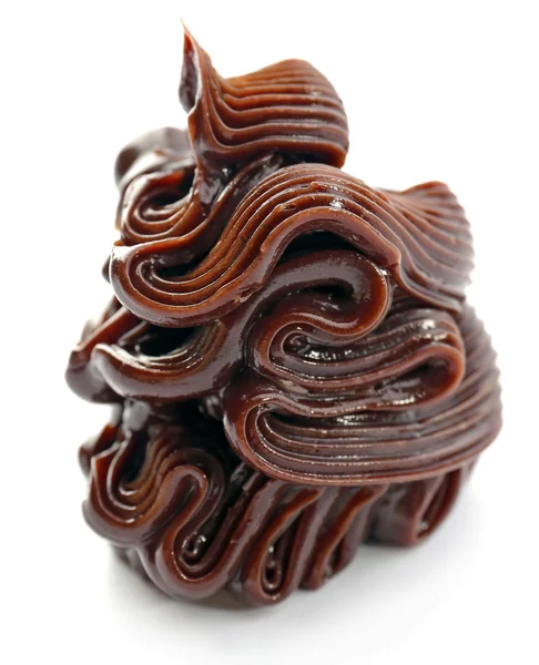 Pyszny krem czekoladowy — Zdjęcie stockowe