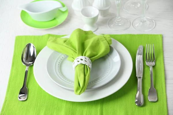 Beautiful table setting — Stock Photo, Image