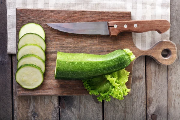 Fresh zucchini with squash — Stock Photo, Image