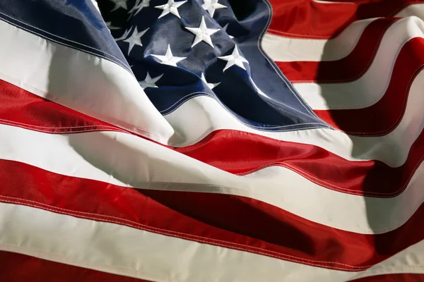 พื้นหลังธงอเมริกัน — ภาพถ่ายสต็อก