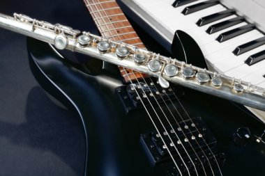 Different musical instruments clipart