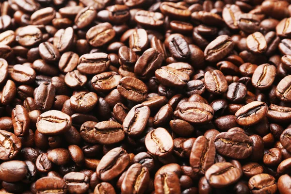커피 원두를 클로즈업 한 모습 — 스톡 사진