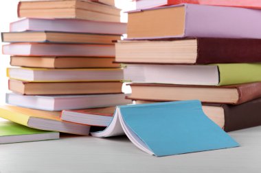 yığın kitap yakın çekim