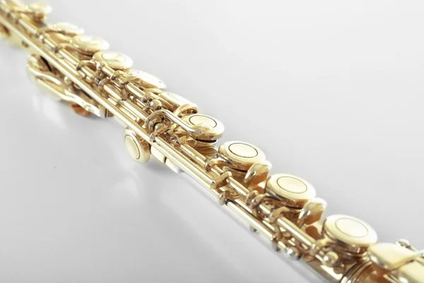 Flute isolated on white — Stock Photo, Image