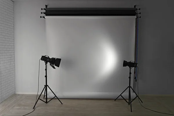 Empty photo studio — Stock Photo, Image