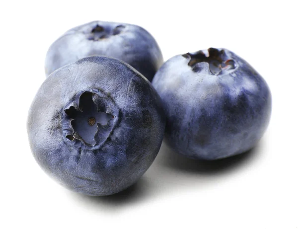 Fresh blueberries isolated on white — Stock Photo, Image