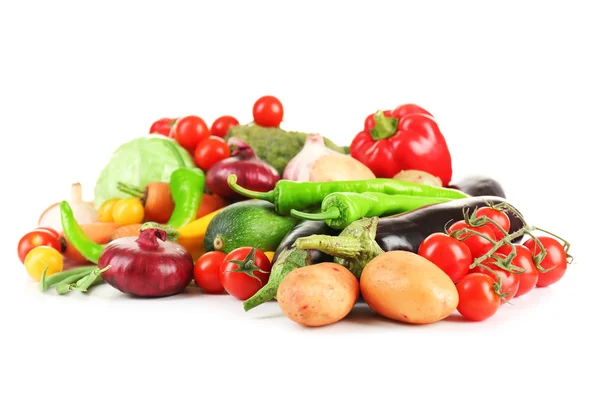 Haufen frisches Gemüse — Stockfoto