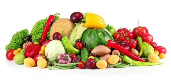 Świeże owoce i warzywa — Zdjęcie stockowe