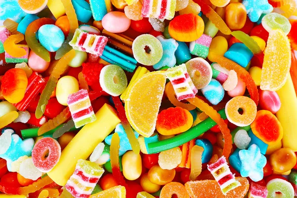 Bunte Bonbons Hintergrund — Stockfoto